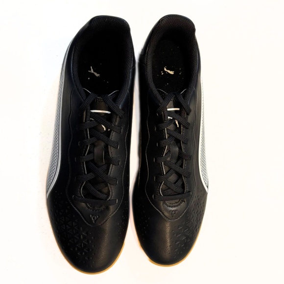 Puma KING MATCH Sneakers Black White and Tan Size 8 - Picture 6 of 12